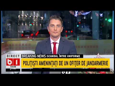 POLITISTI AMENINTATI DE UN OFITER DE JANDARMERIE_Stiri b1_26 decembrie 2020