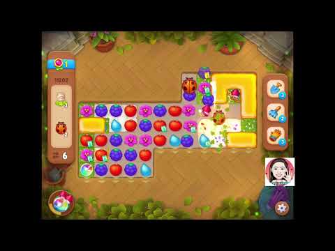 Gardenscapes Level HD 11202 *no boosters *   ✅✅✅✅/5. Easy to Medium Level (Took 2 attempts ￼)