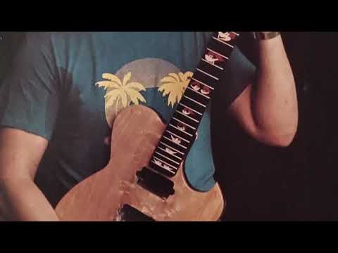 Ron Wood Woody Woodpecker guitar by Ted Newman Jones