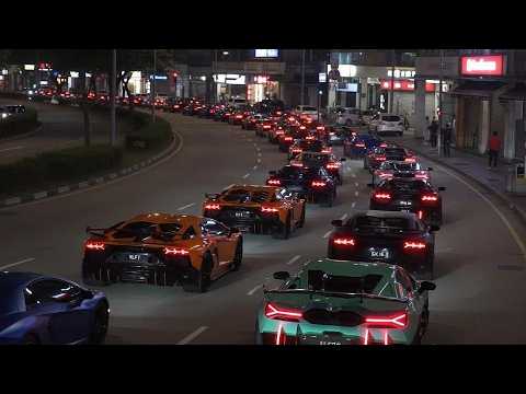 Loudest Supercar Exhaust & Acceleration Sounds Terrorizing the Streets in Malaysia!