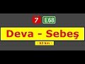 DN 7 E 68 Deva Simeria Orăştie Sebeş Aug 5 2016