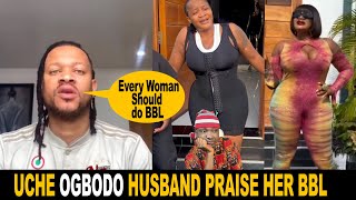 Nollywood Actress Uche Ogbodo's Husband Praise Her BBL Advice Every Woman To Get Surgery
