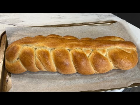 Soft & Fluffy Guyanese Plait Bread | Bakery-Style Caribbean Bread