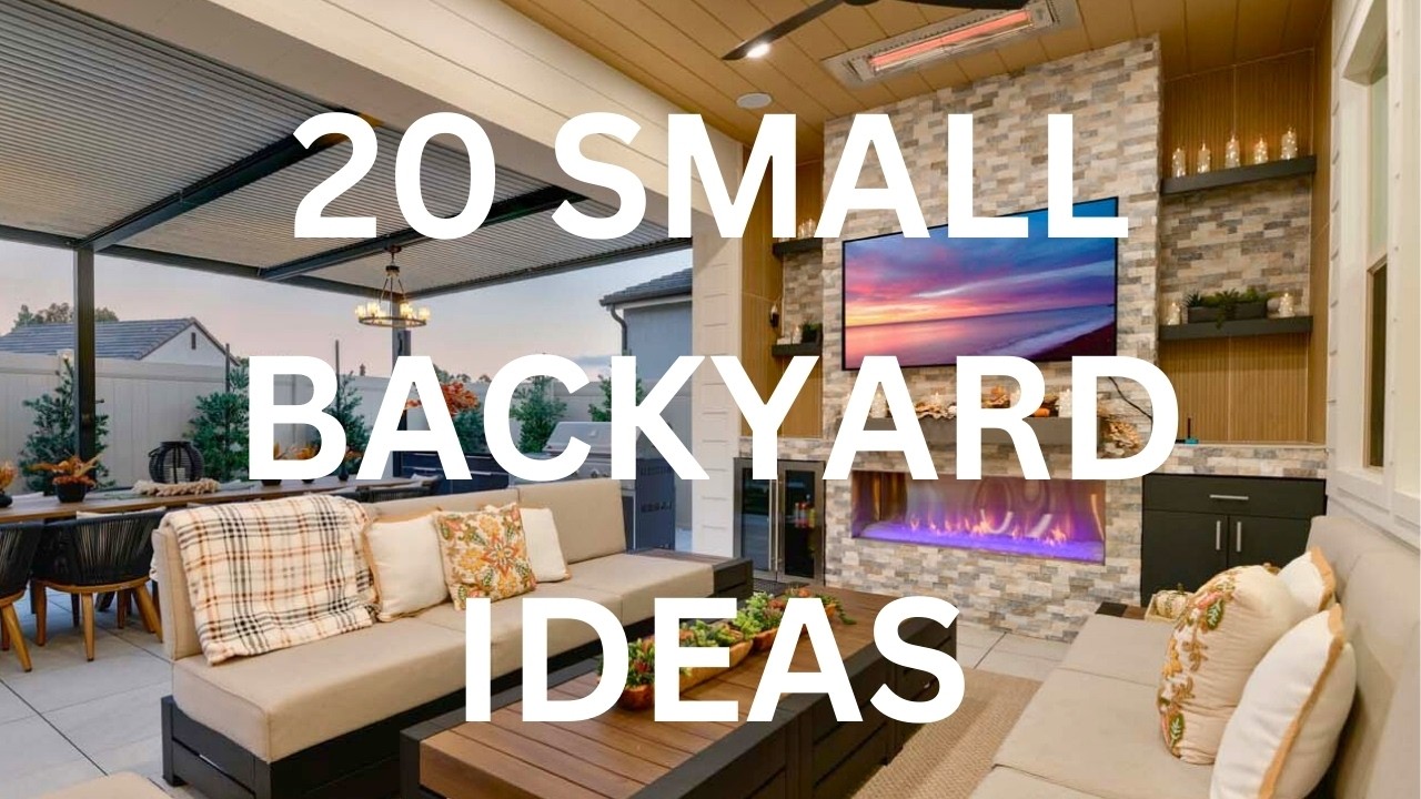 20 Small Backyard Ideas
