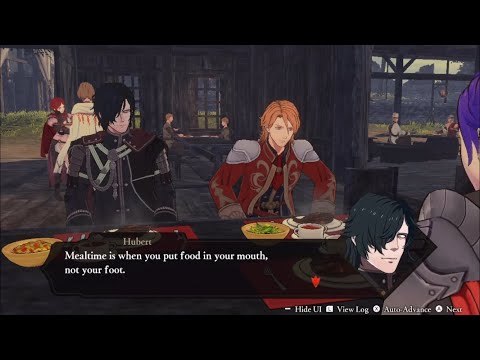 Black Eagles Unique Non-Battle Dialogue - FE Three Hopes