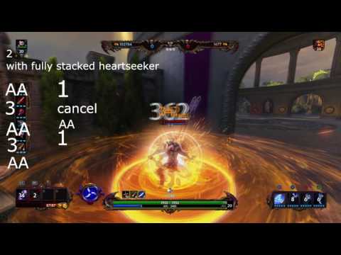 Double heartseeker proc combo with susano