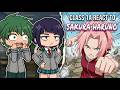 Class 1A React To Sakura Haruno As Transfer Student Naruto GC