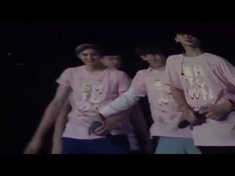 160813 SMTOWN in Tokyo Ending - Minho, Leeteuk, Yesung, Suho, Chanyeol, Lay