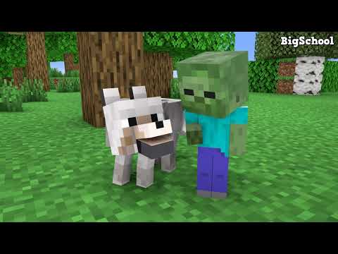 Poor Dog and Baby Zombie Life 2 - Sad Story But Happy Ending - Minecraft Animation