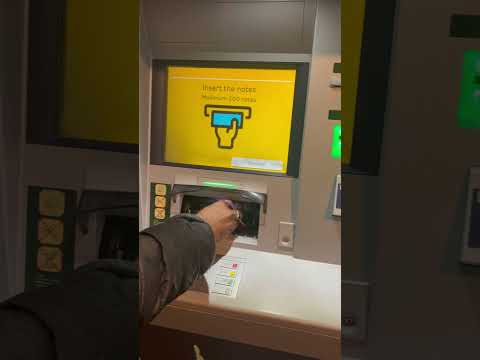 CASH DEPOSIT MACHINE IN NETHERLANDS #charcoinexplore #netherlands #mastersinnetherlands