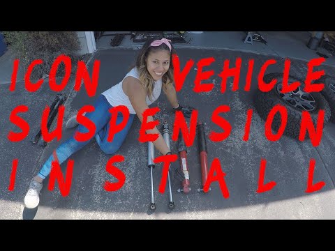 Icon Vehicle Dynamics Jeep JL Lift Kit Install