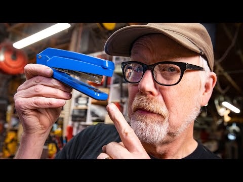 Adam Savage's Weird Staplers Collection!