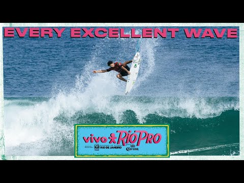 Every Excellent Wave From The Vivo Rio Pro Presented By Corona 2024