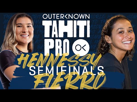 Brisa Hennessy vs Vahine Fierro | Outerknown Tahiti Pro - Semifinals