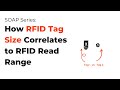 SOAP Series: RFID Tag Size Correlates to RFID Read Range