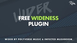 Video thumbnail for This VST Plugin Will Make Your Stuff Wider! (Wider by Polyverse Music & Infected Mushroom) by Robn