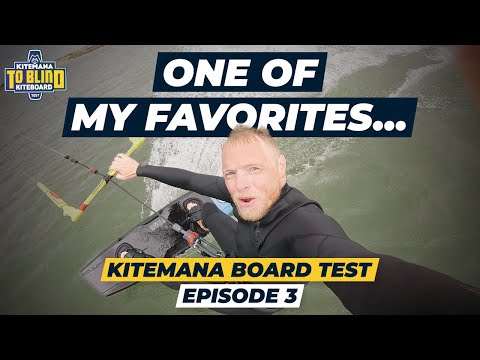 Kitemana to Blind Kiteboard Test - Episode 3 | Ruben's Final Top Three?!