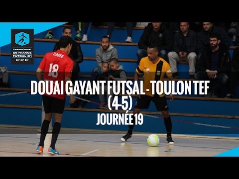 J19 : Douai Gayant Futsal - Toulon Tous Ensemble (4-5), le résumé