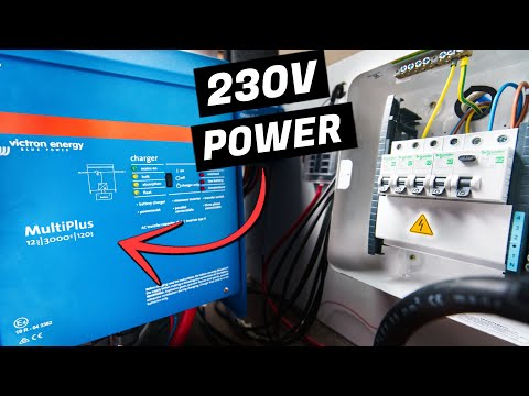 Victron MultiPlus 12/3000 Inverter Charger Install - Citroen Relay Camper Van Conversion - Week 30
