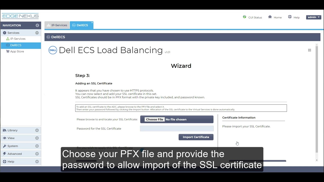 Dell ECS Configurator for Edgenexus EdgeADC