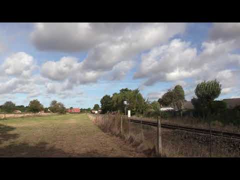 DRS 66427 + 66428 work 3S01 RHTT powers through Tunstead