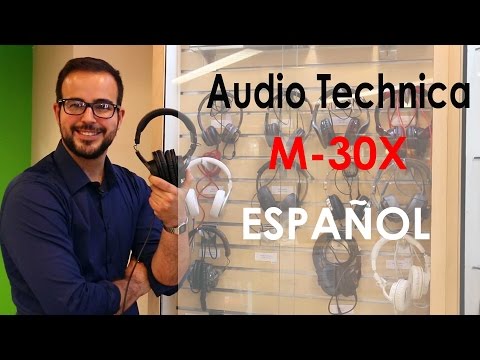 Aud&iacute;fonos Audio Technica M30X review y analisis en espa&ntilde;ol.