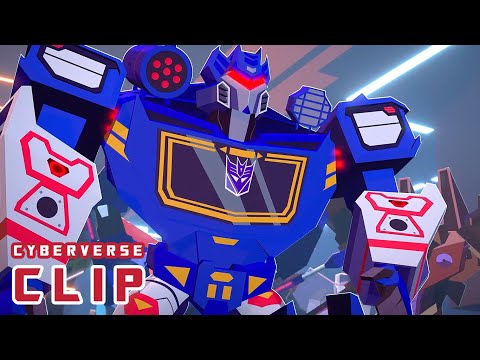 Transformers Cyberverse Season 4 | Soundwave VS Soundblaster | Transformers Official
