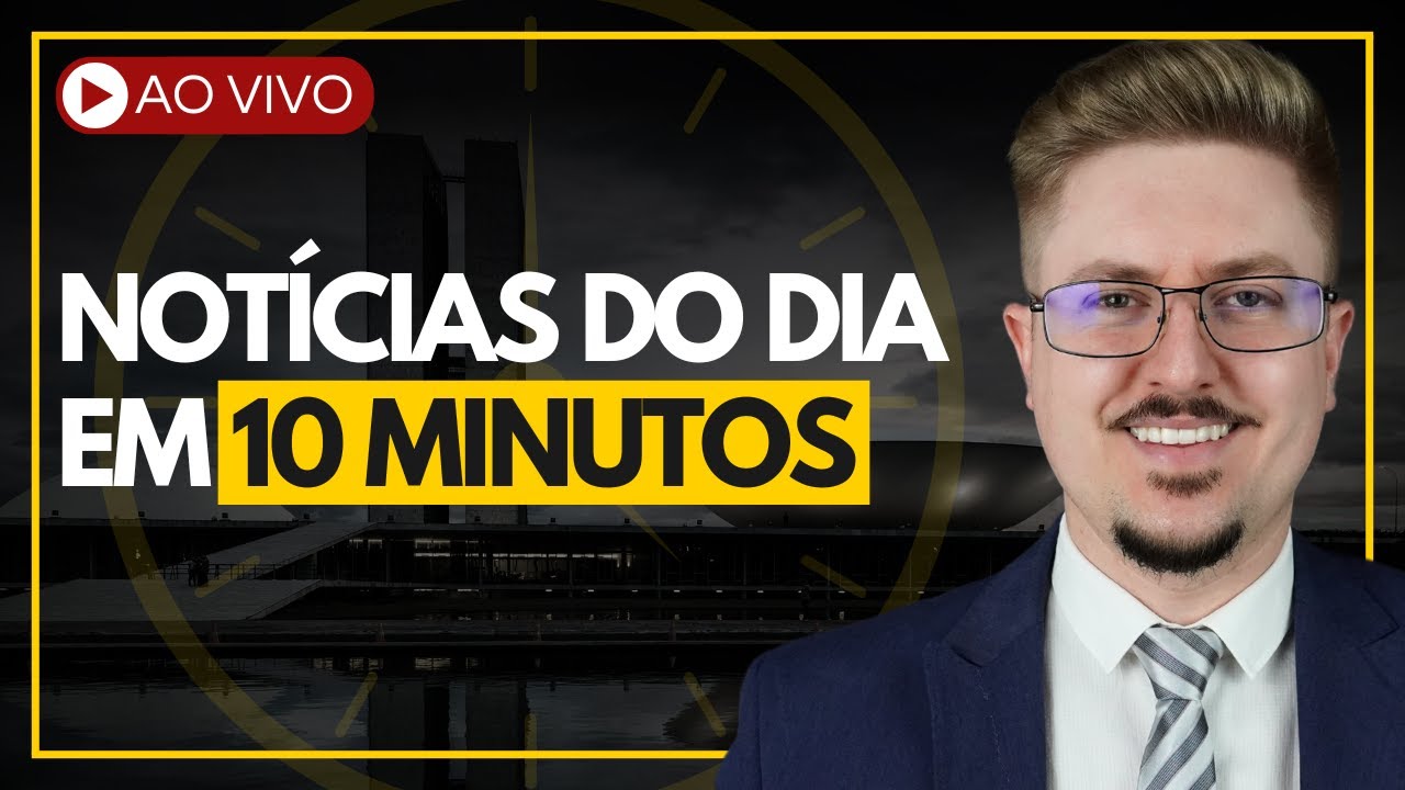 QUARTA-FEIRA - 21/05: Notícias do dia (nos primeiros 10 minutos) + Perguntas do chat