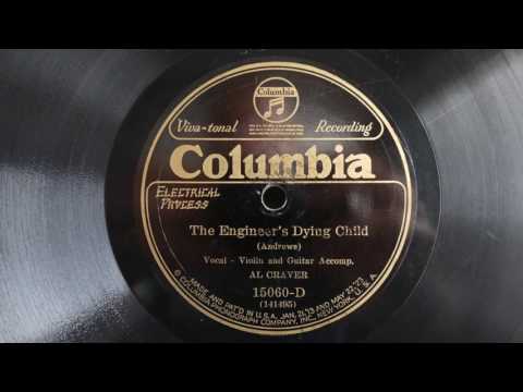 78RPM (1926) Vernon Dalhart (Al Craver) ‎– The Engineer's Dying Child / Sentenced To Life