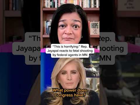 'This is horrifying': Rep. Jayapal reacts to fatal shooting by federal agents in MN