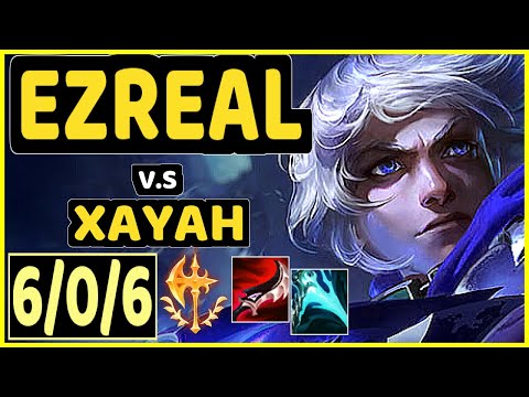 REVEN (EZREAL) vs XAYAH - 6/0/6 KDA BOTTOM ADC CHALLENGER GAMEPLAY - BR
