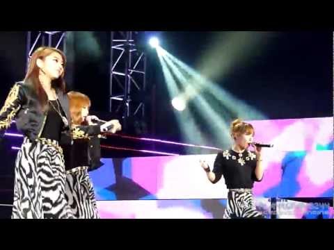 [FANCAM] 121013 4MINUTE 포미닛 @ KCON - HEART TO HEART