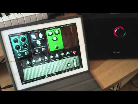 [Test] iLoud + BlueBoard + Amplitube iPad (FR)