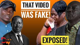 RAILA'S BODY GUARD MORRIS OGETO ADMITS THAT VIDEO OF RAILA WALKING IN INDIA WAS FAKE!?