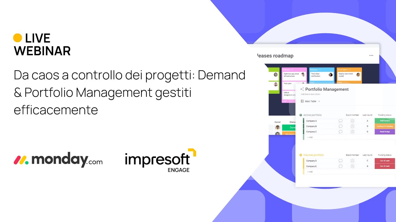 Da caos a controllo dei progetti: Demand e Portfolio Management gestiti efficacemente