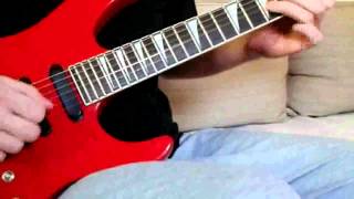 Jag Panzer Harder than Steel guitar cover (attempt)