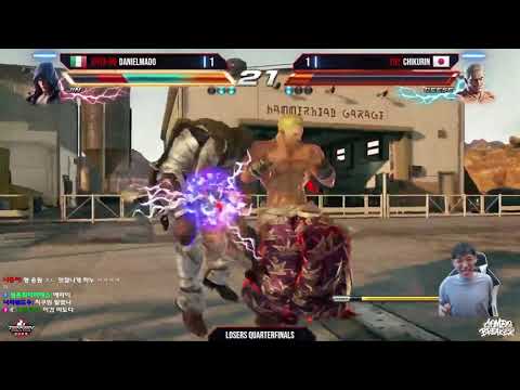 Combo Breaker 2023 Daniel Mado vs. Chikurin (Lee3 Reaction - 마도야 막고 때리라고)