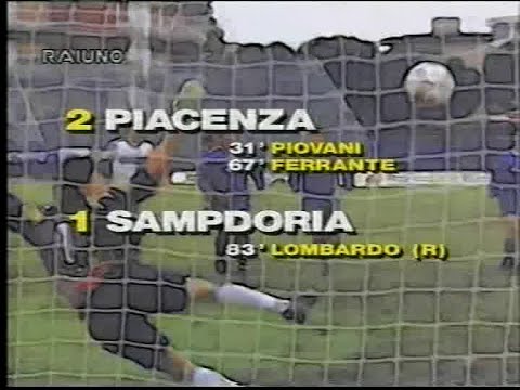 SERIE A 1993/1994: PIACENZA - SAMPDORIA 2-1