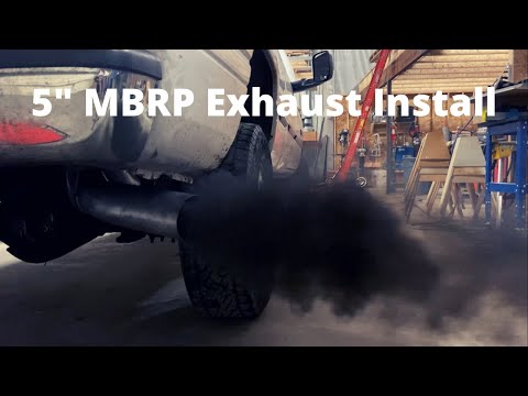 5" MBRP Turbo Back Exhaust Install | 98' 12v Cummins