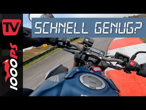 Vierzylinder in Action - Honda CB 650 R - Bestzeit auf der 1000PS Teststrecke