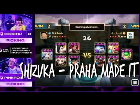 Great Comeback! PinkRoid VS Osseru Quarter Final - World Finals SWC2022 - Summoner War
