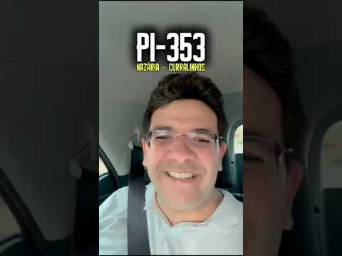 Inauguramos mais uma pavimentação asfáltica! A PI-353, que liga Nazária a Curralinhos