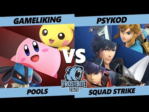 Frostbite 2020 SSBU Pools - Gameliking Vs. SWG | PsyKoD - Smash Ultimate Squad Strike - SSBU