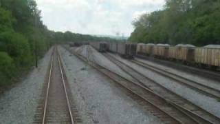 preview picture of video 'CSX Metropolitan Sub Brunswick Yard Eastbound Track 2'