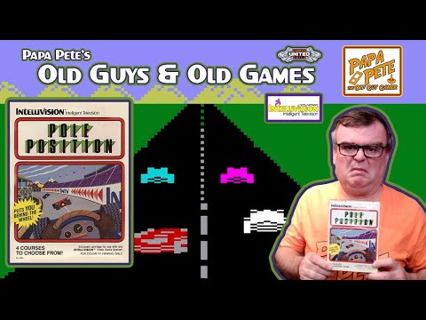 Pole Position by INTV Corp - Intellivision - Papa Pete's Old Guys & Old Games