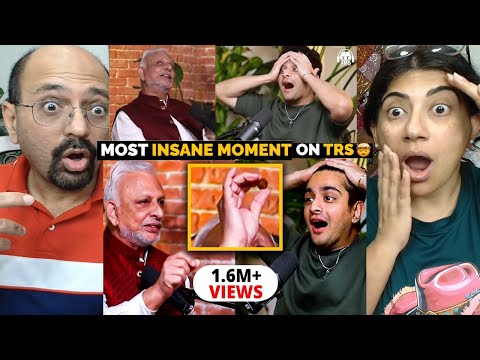 MOST INSANE MOMENT ON TRS - Creating A Rudraksha Out Of Thin Air | Sri M