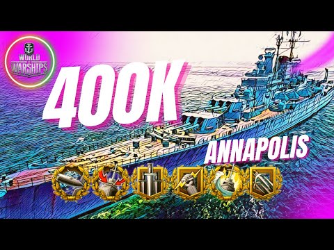 ANNAPOLIS Super Cruiser / WoWs / World of Warships #wows #worldofwarships #gaming