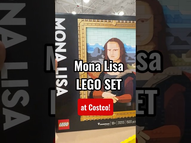 Vídeo relacionado con LEGO Art Mona Lisa Cuadro Famoso de Leonardo da Vinci, Decoración del Hogar para Salón y Dormitorio, Maqueta de Construcción para Adultos, Regalo para Hombres Mujeres Artistas y Amantes del Arte 31213