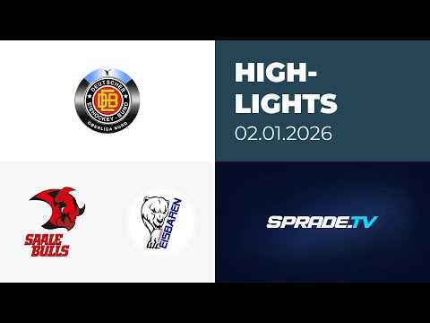 January 2, 2026 - Highlights - Saale Bulls Halle vs. Hammer Eisbären
