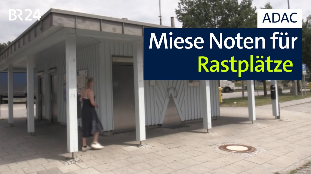 ADAC kritisiert Zustand von Rastanlagen an Autobahnen | Abendschau | BR24